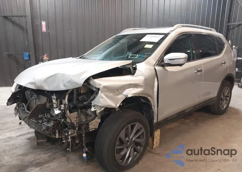 2016 Nissan Rogue Sl из США, поврежденный, VIN 5N1AT2MV0GC787727